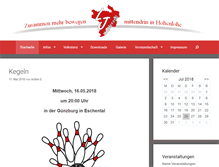 Tablet Screenshot of landjugend-kupferzell.de